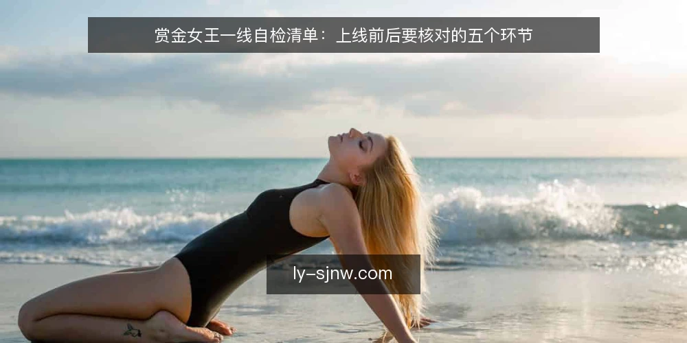 赏金女王一线自检清单:上线前后要核对的五个环节 — 先看哪些信号值得盯 配图